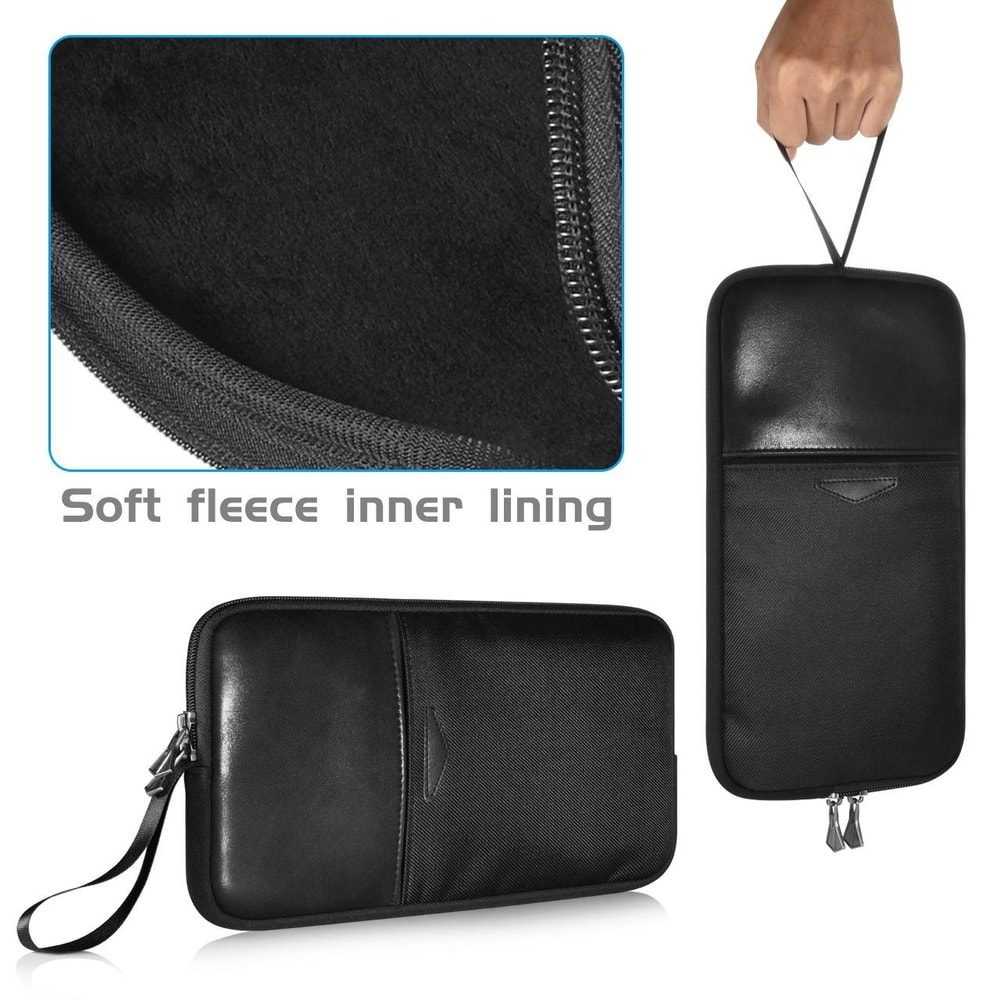 Waterproof PU Leather Keyboard Carrying Case for Apple Wireless Keyboard Magic Keyboard Storage Bag