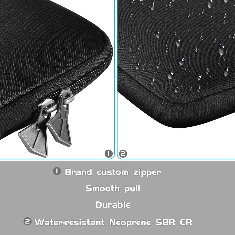 Waterproof PU Leather Keyboard Carrying Case for Apple Wireless Keyboard Magic Keyboard Storage Bag