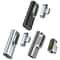 Magnetic USB-C Elbow Adapter Type-C Fast Charging & Data Transfer L-Shaped Connector