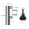 Magnetic USB-C Elbow Adapter Type-C Fast Charging & Data Transfer L-Shaped Connector