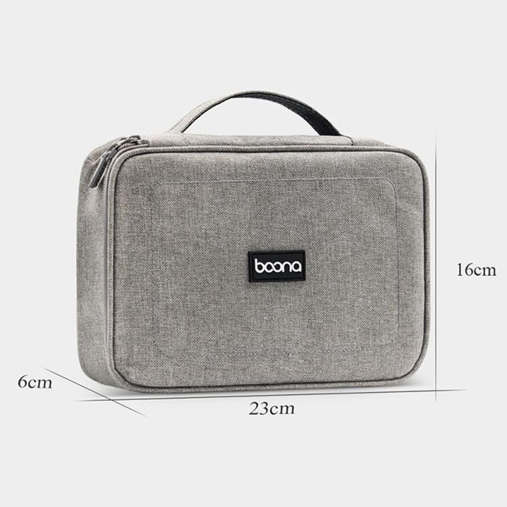 Baona Multi-Function Digital Storage Bag Hard Drive Cable Organizer Case Travel Electronics Pouch