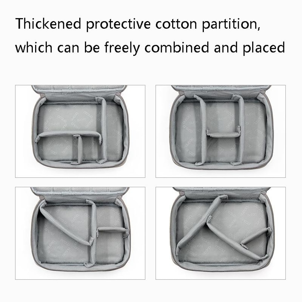 Baona Multi-Function Digital Storage Bag Hard Drive Cable Organizer Case Travel Electronics Pouch
