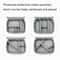 Baona Multi-Function Digital Storage Bag Hard Drive Cable Organizer Case Travel Electronics Pouch