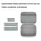 Digital Storage Bag Cable Organizer Electronics Case Gray