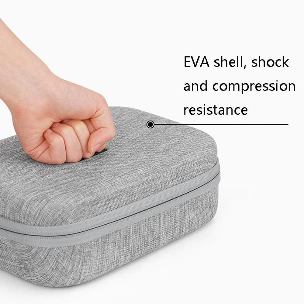 Digital Storage Bag Cable Organizer Electronics Case Gray