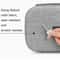 Digital Storage Bag Cable Organizer Electronics Case Gray
