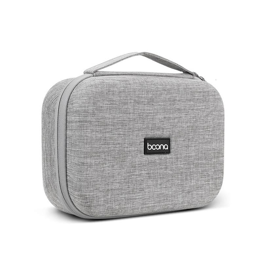 Digital Storage Bag Cable Organizer Electronics Case Gray