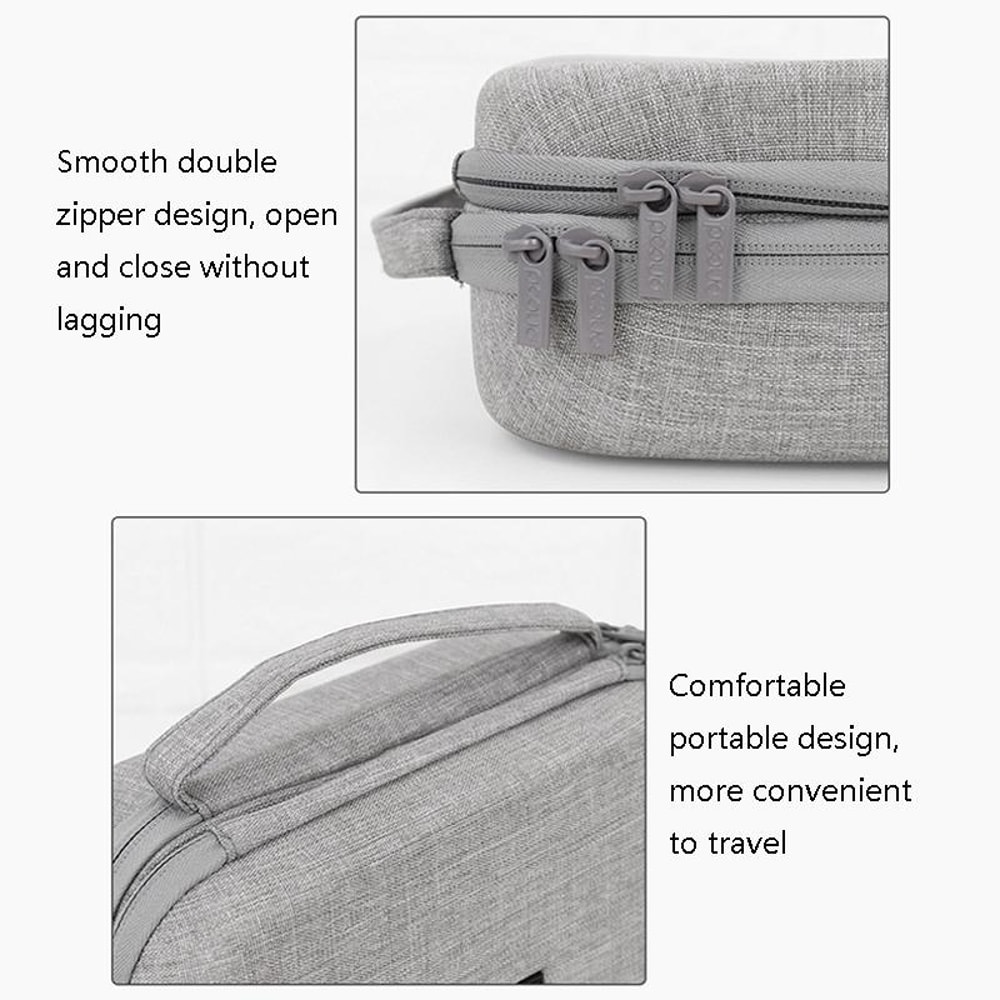 Laptop Cable Organizer EVA Storage Case Digital Power Cord Protective Travel Bag 3