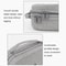 Laptop Cable Organizer EVA Storage Case Digital Power Cord Protective Travel Bag 3