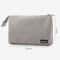 Dual Layer Digital Storage Bag Cable Organizer Travel Case Electronics Organizer