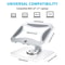 Folding Aluminum Laptop Cooling Stand Adjustable Ergonomic Laptop Riser