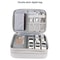 Double Layer Multifunctional Digital Accessory Storage Bag Travel Cable Organizer Pouch