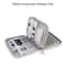 Double Layer Digital Accessory Storage Bag Cable Organizer Bag For Travel Electronics Organizer Bla 1