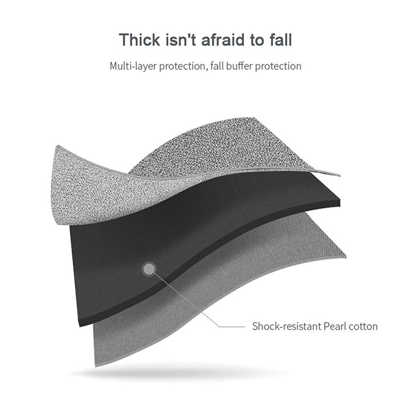 Double Layer Digital Accessory Storage Bag Cable Organizer Bag For Travel Electronics Organizer Bla 4