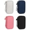 Double Layer Digital Accessory Storage Bag with Lanyard Travel Cable Organizer Pouch