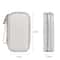 Double Layer Digital Accessory Storage Bag with Lanyard Travel Cable Organizer Pouch