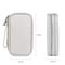 Double Layer Digital Accessory Storage Bag with Lanyard Travel Cable Organizer Pouch