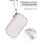 Double Layer Digital Accessory Storage Bag with Lanyard Travel Cable Organizer Pouch