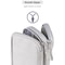 Double Layer Digital Accessory Storage Bag with Lanyard Travel Cable Organizer Pouch