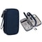 Double Layer Digital Accessory Storage Bag with Lanyard Travel Cable Organizer Pouch