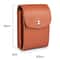 PU Leather Digital Accessory Storage Bag Compact Cable Organizer Pouch for Travel