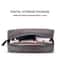 Portable Tech Organizer Sheepskin Leather Bag Mini Travel Digital Accessory Pouch