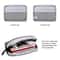 Portable Tech Organizer Sheepskin Leather Bag Mini Travel Digital Accessory Pouch