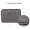 Portable Tech Organizer Sheepskin Leather Bag Mini Travel Digital Accessory Pouch