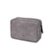 Portable Tech Organizer Sheepskin Leather Bag Mini Travel Digital Accessory Pouch