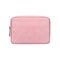 Sky Blue PU Leather Cable Organizer Bag, Portable Travel Electronics Storage Pouch