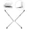 Foldable Aluminum Alloy Adjustable Laptop Stand for Devices Ergonomic Height Extender Holder