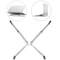 Foldable Aluminum Alloy Adjustable Laptop Stand for Devices Ergonomic Height Extender Holder