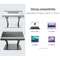 ProDesk Adjustable Laptop Stand Aluminum Ergonomic Foldable Notebook Holder