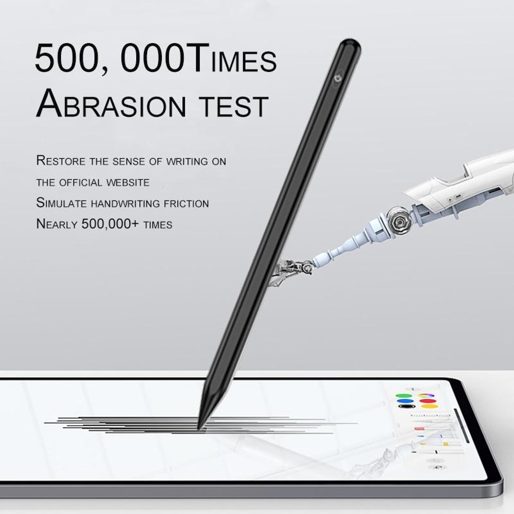 Active Stylus Pen for iPad Series, Capacitive iPad Stylus Pen, Rechargeable 1.4mm Precision Stylus