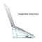 Adjustable Aluminum Laptop Stand Riser Foldable Ergonomic 6-Level Height Extender Heat Dissipation Holder