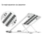 Adjustable Aluminum Laptop Stand Riser Foldable Ergonomic 6-Level Height Extender Heat Dissipation Holder