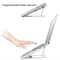Adjustable Aluminum Laptop Stand Riser Foldable Ergonomic 6-Level Height Extender Heat Dissipation Holder