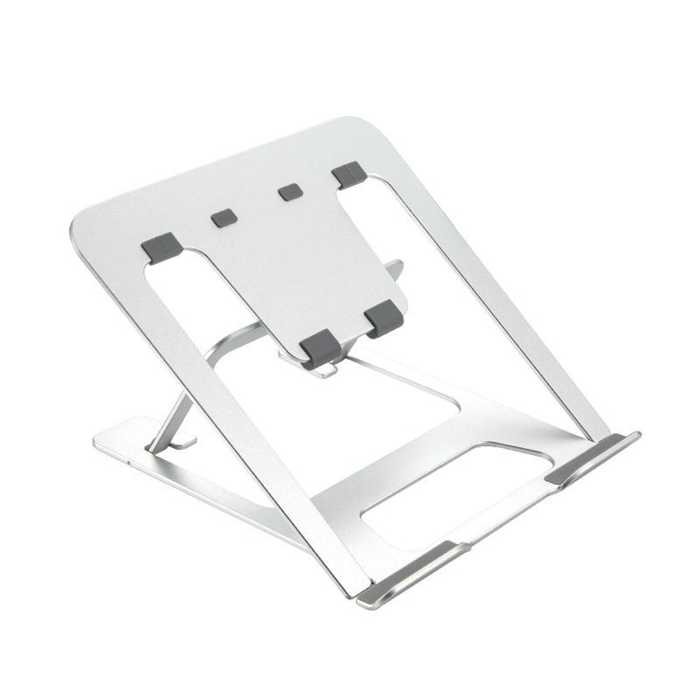 Adjustable Aluminum Laptop Stand Riser Foldable Ergonomic 6-Level Height Extender Heat Dissipation Holder