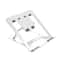 Adjustable Aluminum Laptop Stand Riser Foldable Ergonomic 6-Level Height Extender Heat Dissipation Holder