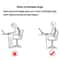 Adjustable Aluminum Laptop Stand Riser Foldable Ergonomic 6-Level Height Extender Heat Dissipation Holder
