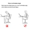 Adjustable Aluminum Laptop Stand Riser Foldable Ergonomic 6-Level Height Extender Heat Dissipation Holder