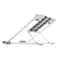 Adjustable Aluminum Laptop Stand Riser Foldable Ergonomic 6-Level Height Extender Heat Dissipation Holder
