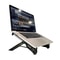 Folding Laptop Stand Riser Portable Heat Dissipation Holder – Black