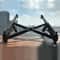 Folding Laptop Stand Riser Portable Heat Dissipation Holder – Black
