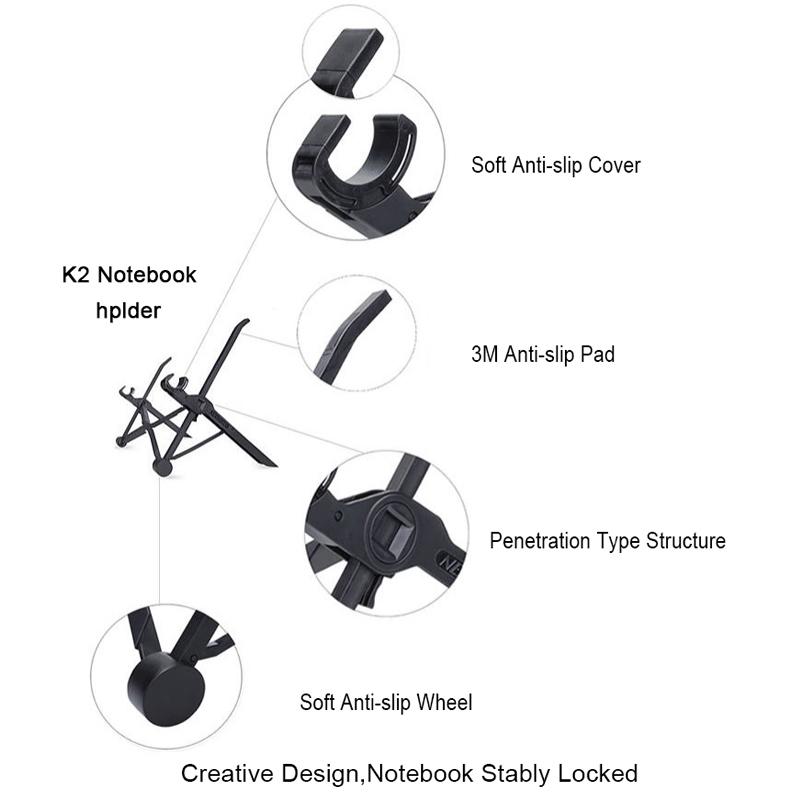 Nexstand K2 Ergonomic Laptop Stand Portable Adjustable Laptop Stand for Comfort & Cooling