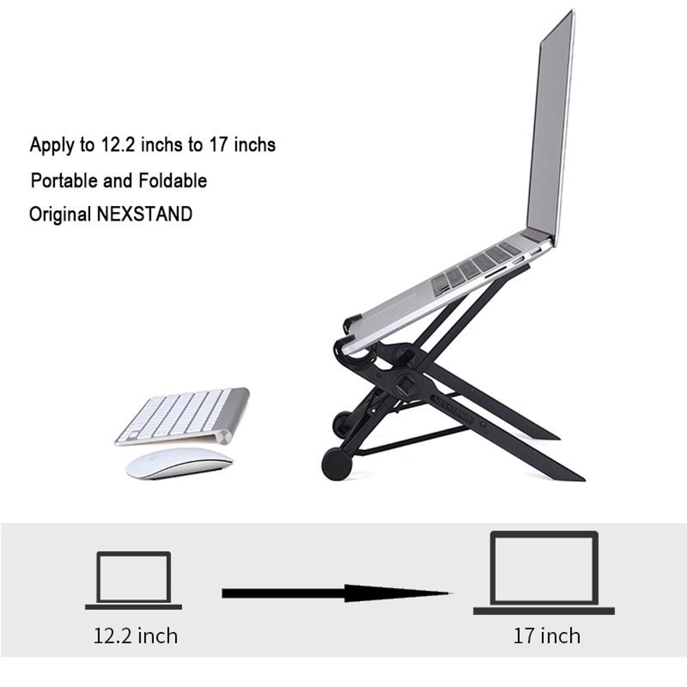 Nexstand K2 Ergonomic Laptop Stand Portable Adjustable Laptop Stand for Comfort & Cooling