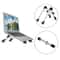 Aluminum Alloy Adjustable Laptop Stand Portable Ergonomic Heat Dissipation Riser