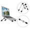 Aluminum Alloy Adjustable Laptop Stand Portable Ergonomic Heat Dissipation Riser