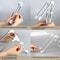 Aluminum Alloy Adjustable Laptop Stand Portable Ergonomic Heat Dissipation Riser