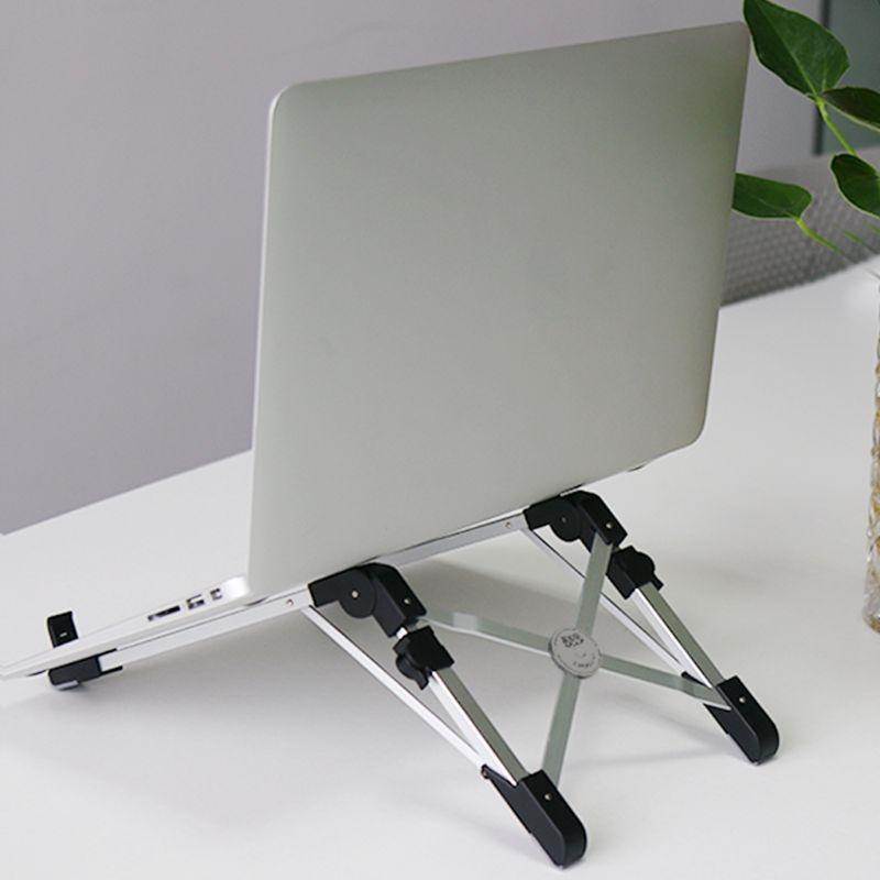 Aluminum Alloy Adjustable Laptop Stand Portable Ergonomic Heat Dissipation Riser